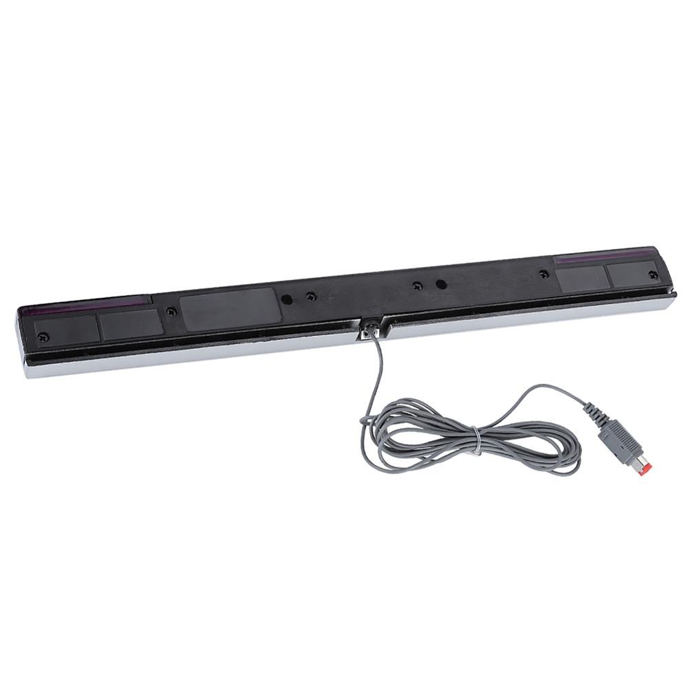 With Wired Infrared IR Sensor Bar with Stand Wired Receiver Signal Ray Sensor for Wii U Console