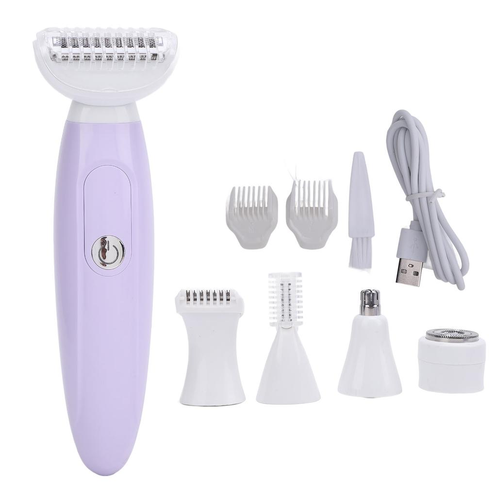 Electric Lady Trimmer Painless Hair Remover Bikini Clipper for Women for Body and Face