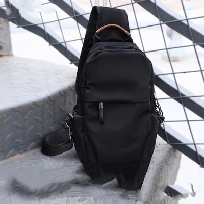 Torba na klatkę piersiową męska plecak na klatkę piersiową duża pojemność swobodna nerka nowa torba na ramię sportowa torba crossbody męska torba