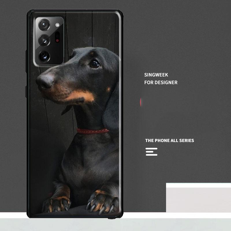 Dachshund Dog Cover For Samsung Galaxy S20 FE S21 S22 Ultra Note 20 Ultra S8 S9 S10 Note 10 Plus Case