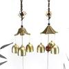 Brand New Wind Chime 3 Bells Bagua Decor Feng Shui Garden Hanging Home Lucky Replacement Spare Parts Wind Chimes