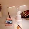 Multifunction Led Desk  Lamp Eye-caring Desktop Lamp With Fan For Student Study