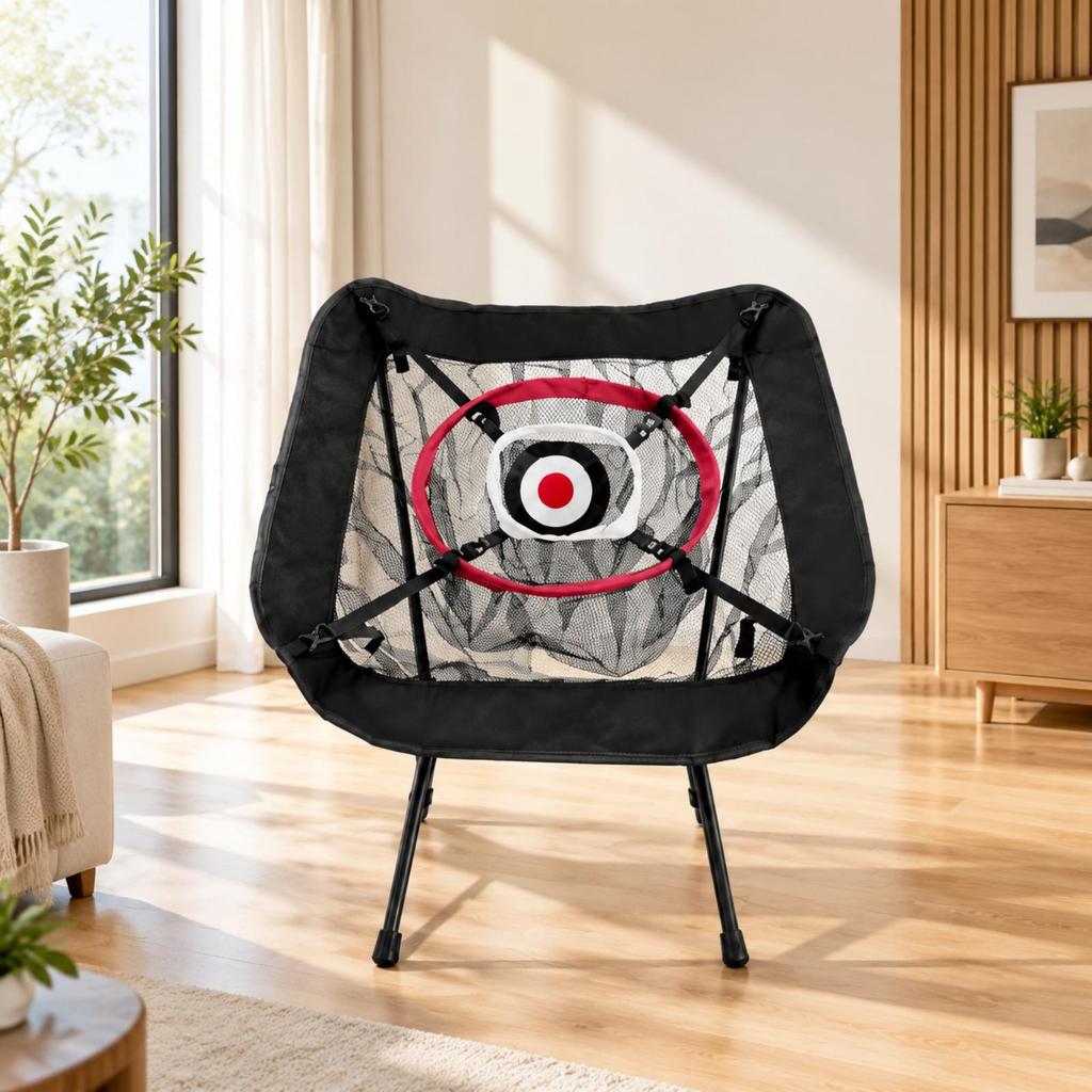 Freestanding Golf Practice Net with Target Long-Lasting for Patio, Lawn, Golfers