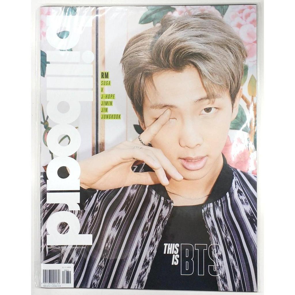 Used BTS BILLBOARD BTS LIMITED-EDITION.Korean Magazine Supplement Included)