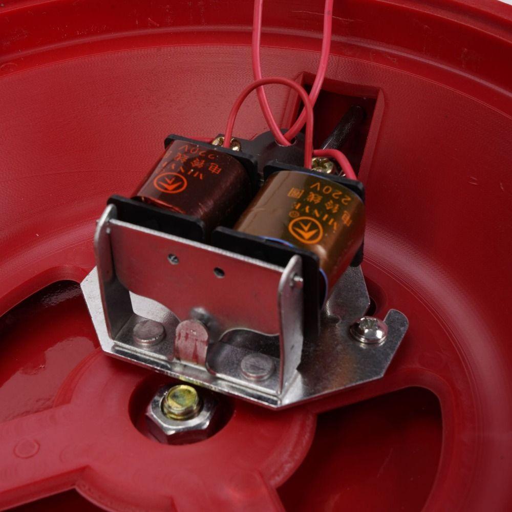 Wasserdichter Punkt-Feuermelder AC 220V Feuermelderglocke Interne Schlagalarmglocke Wohnung