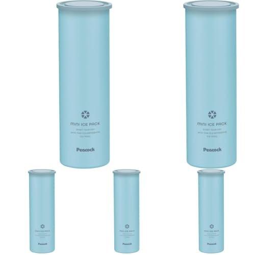 Peacock Stainless Steel Vacuum Insulated Ice Pack and 500ml Can Holder Portable Ice Bag ABC-50 XA