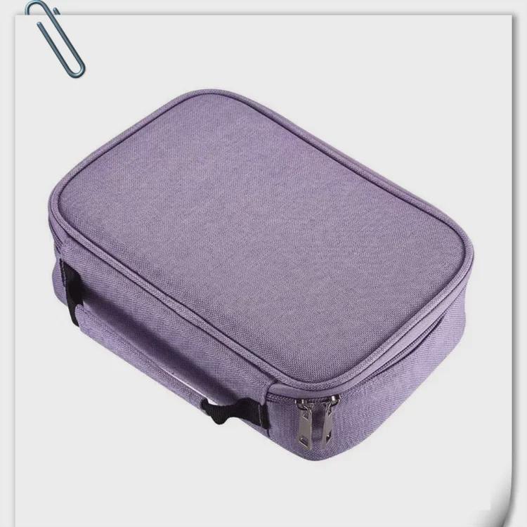 Große Kapazität 72-Loch Aufbewahrungskoffer für Stifte und Zeichenstifte für Künstlerbedarf