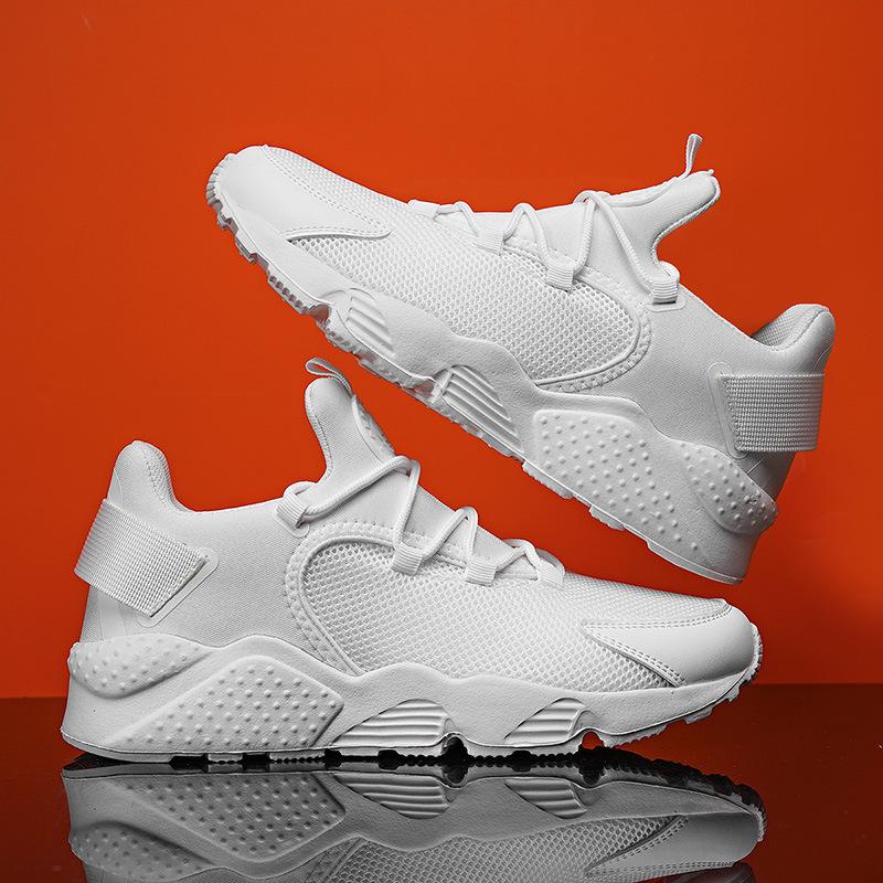 Large size breathable ultra-light sports shoes casual height-increasing outdoor running shoes lightweight single shoes 39