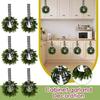 Miniature , Suitable For Kitchen Cabinets, Miniature Spring Artificial Easter Egg Wreath.