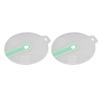 2Pcs Bowl Anti   Lid Mixer Bowl Cover Silicone Egg Whisk Splatter Guard Cover for Mixing Eggs Whipping Crm Frothing Milk