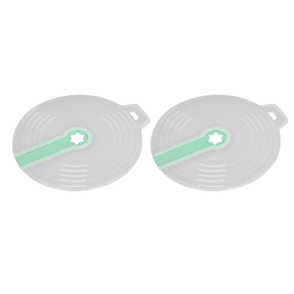 2Pcs Bowl Anti   Lid Mixer Bowl Cover Silicone Egg Whisk Splatter Guard Cover for Mixing Eggs Whipping Crm Frothing Milk