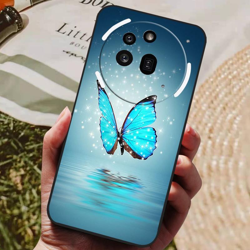 For Nothing Phone 3A Pro Case Phone3A Pro Cool Painted Silicone TPU Soft Cover for Nothing Phone 3A Pro A059P Cases Black Shells