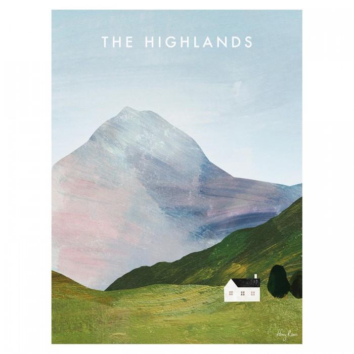 Henry Rivers The Highlands Canvas Print