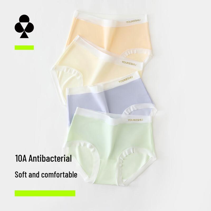 Youkeshu Antibacterial Breathable Women s Briefs 135
