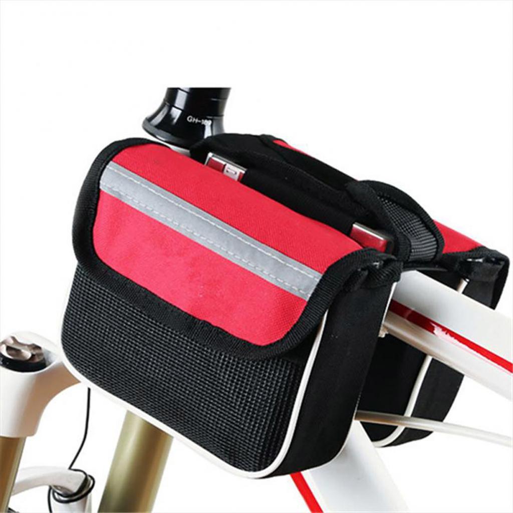 Riding Front Beam Saddle Bag Cloth Mobile Phone Bag Bag