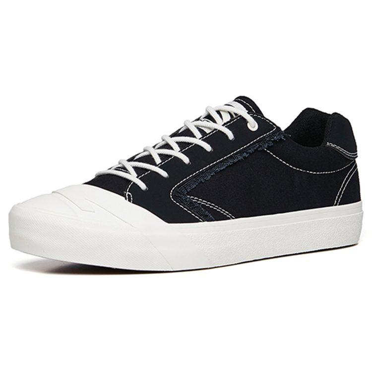 Anta Life Collection Slip Resistant Abrasion Resistant Slip Resistant Abrasion Resistant Low top Canvas Shoes Men's 112228077S-2
