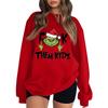 Women's Fashion Casual Print Casual Long Sleeve Round Neck Sweatshirt Top