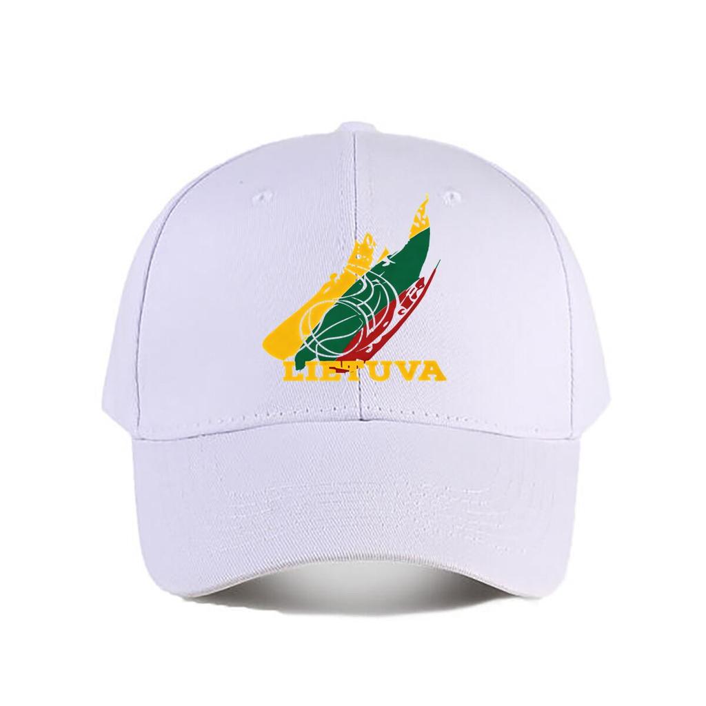 Lietuva Embroidered Vintage Washed Baseball Cap Baseball Cap Fashion Unisex Sunhat Womens Outdoor Sports Snapback Cap