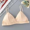 French Triangle Cup Sexy Thread Cotton Bra Underwear Women Summer Bras Seamless Bralette