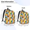 Cute Anime   Cartoon Teenage Backpack Lightweight High School Work Pokemoned  Daypack for Men Women Laptop Canvas Bags