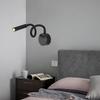 For Reading In Bed, Night Light Bed Lamp, Wall Mount Flexible