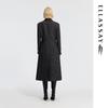 ELLASSAY Women's Elegant Wool Blend Long Overcoat