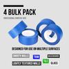 100 Feet * 1in Blue Painters Tape 1 Inch Wide, Bulk Original Blue Masking Tape