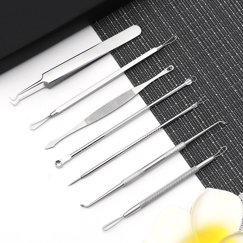 Stainless Steel Blackhead Remover & Acne Needle Kit
