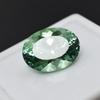 Bluish Green CERTIFIED 7 Carat Natural Loose Gemstone Teal Sapphire Oval Cut A-4285
