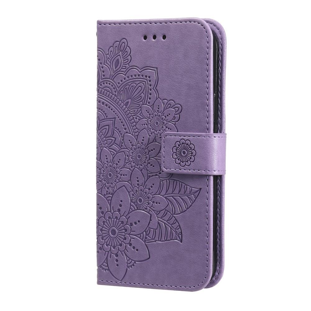 Samsung Galaxy A13 4G Flip Case, Mandala, Purple