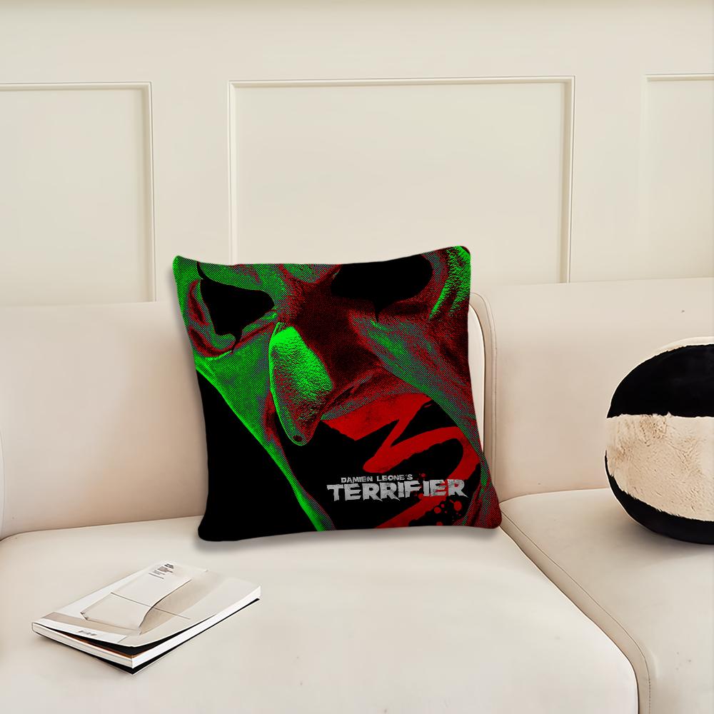 Hot Film Horrible T-Terrifier 3 cushion cover Pillow Cover Decoration Room Home Sofa living Office Car Nordic Simplicity