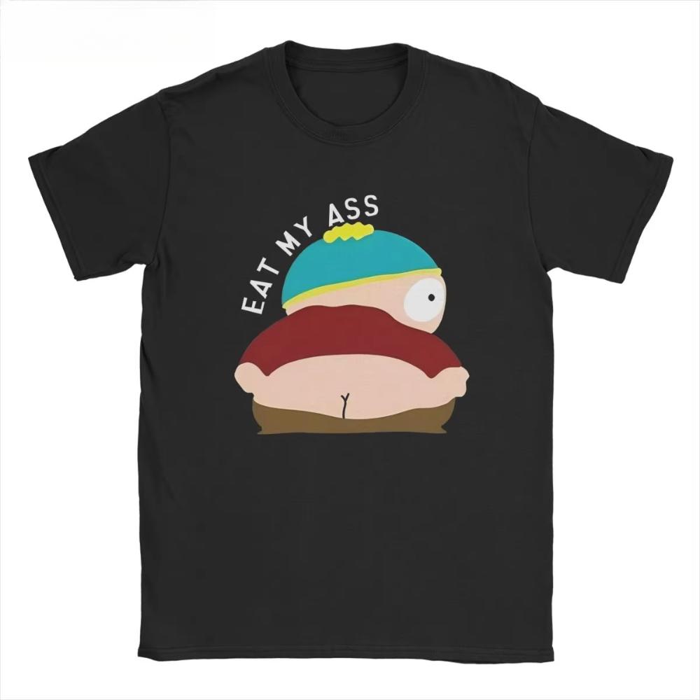 New Crazy South Park Comic Comic Print Graphic T-shirt Men's and Women's Short Sleeve T-shirt Men's Clothing Harajuku Streetwear