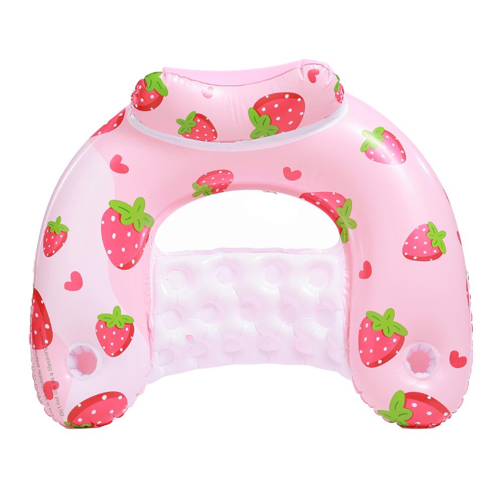 New Style Daisy Stripe Inflatable Pool Float Lounger