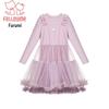FULUOMI Mädchen Frühlings Süßes Netzstrick Prinzessinnenkleid