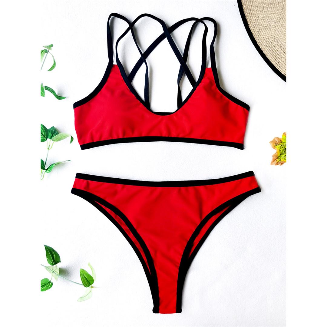 

Сексуальное бикини цвета хаки со средней талией, женский купальник, женский купальник из двух частей, комплект бикини с мягкой подкладкой, купальный костюм, купальный костюм для леди L