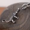 Creative Small Size Crocodile Necklace for Men Women Popular Stainless Steel Animal Pendant Fashion Charm Jewelry Gift