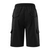 Herren Mode Lässig Farbe Elastizität Kordelzug Tasche Latzhose Hosen Shorts