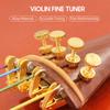 4 PCS Violin Fine Tuners for 4/4-3/4 Violin Alloy String Adjuster Anti Rust Violin Parts