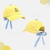 Korean Style Baseball Cap With Embroidered Dog Bowknot And Letter Design For Casual Women And Teens