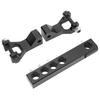 ATV Front Rear Lowering Kit Adjustable Replacement for Banshee 350 YFZ350 Warrior 350 YFM350X Black