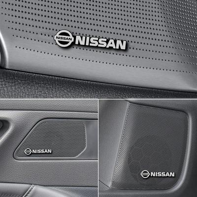 Wysokiej jakości Naklejka z emblematem głośnika stereo Dla X-trail Qashqai Note Juke Sentra Micra Akcesoria do stylizacji samochodu