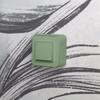Double stair switch, rounded surface-mounted set, Mini sage