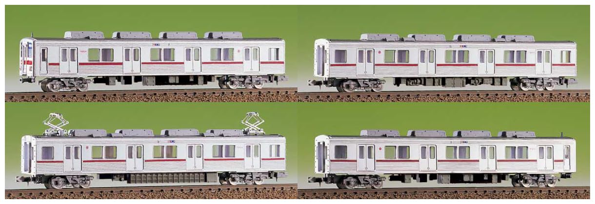 Greenmax N Gauge Tobu 10000 Series Set 416 Model Train 4-Car