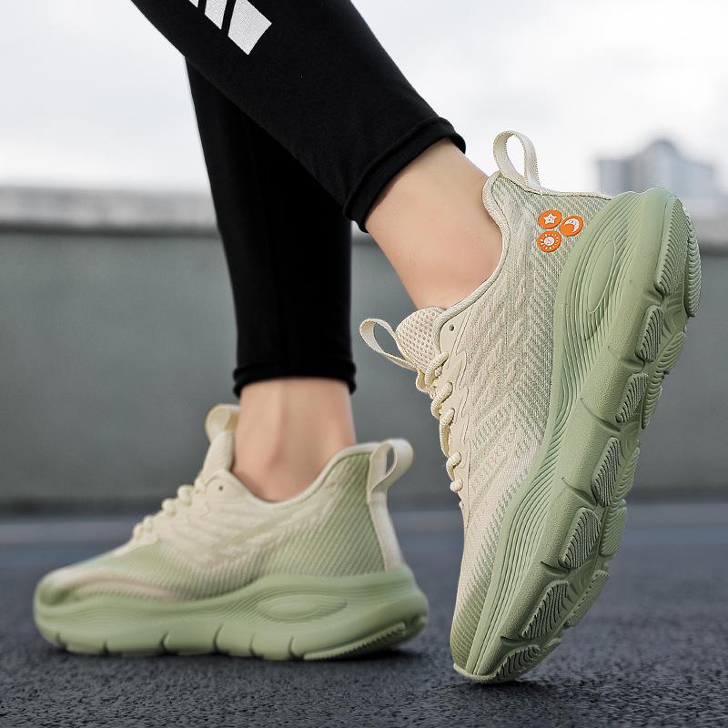 Running shoes four seasons high quality cool running light shock absorption breathable jogging shoes soft sole comfortable sports