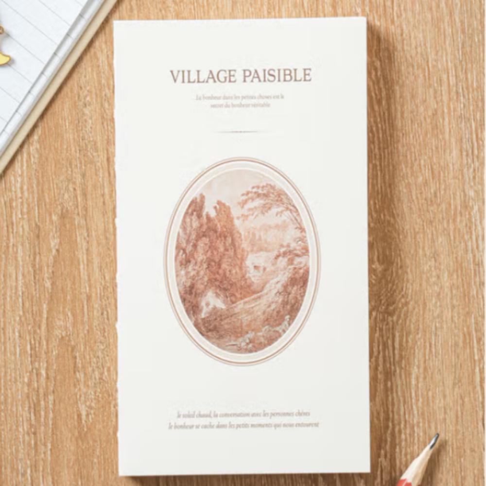 

Винтажный блокнот на беспроводной зарядке 80 листов Антикварный