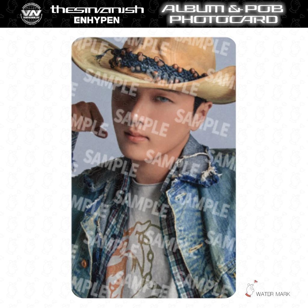 VORBESTELLUNG ENHYPEN THE SIN VANISH ALBUM Fotokarte Japan POB Glücksziehung OFFIZIELL FORBIDDEN AFTERLIGHT STORM FUGITIVES