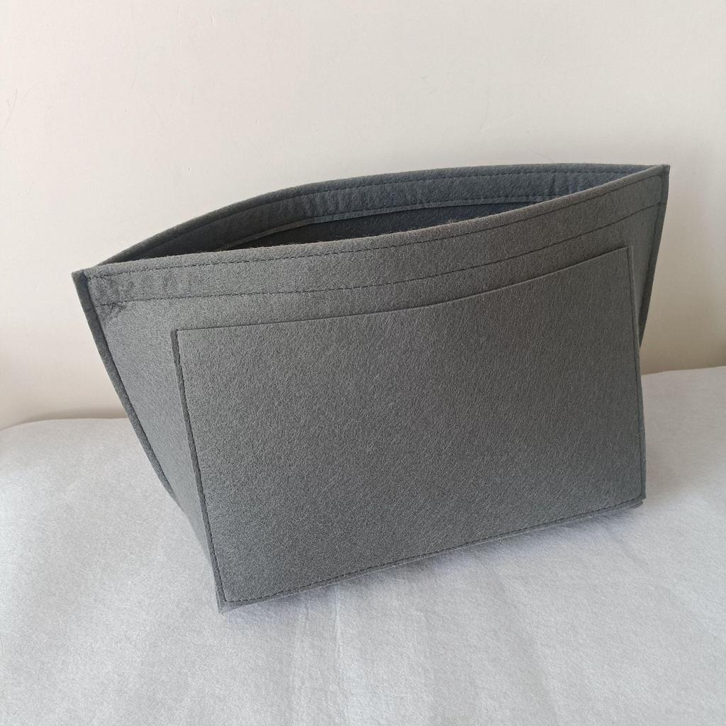 Verdickte Kosmetiktasche aus Filz mit großer Kapazität