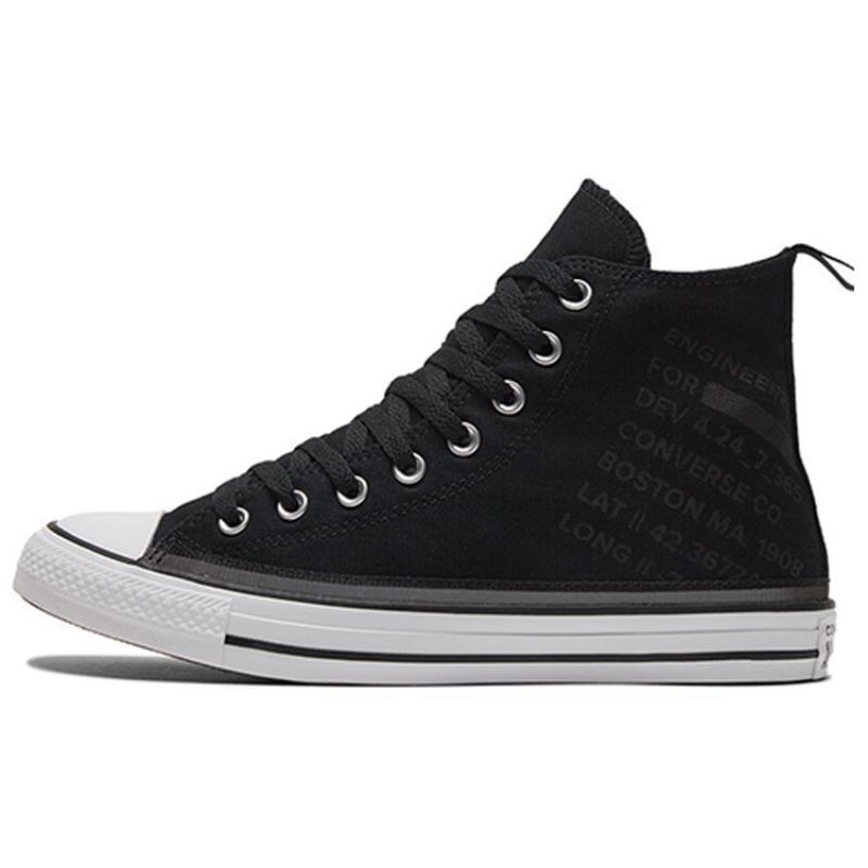 Converse Chuck Taylor All Star Comfortable & Stylish High-Top Espadrilles Unisex Black & White