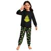 Children's  Boys And Girls Thin Two-piece  Long-sleeved Pants Two-piece