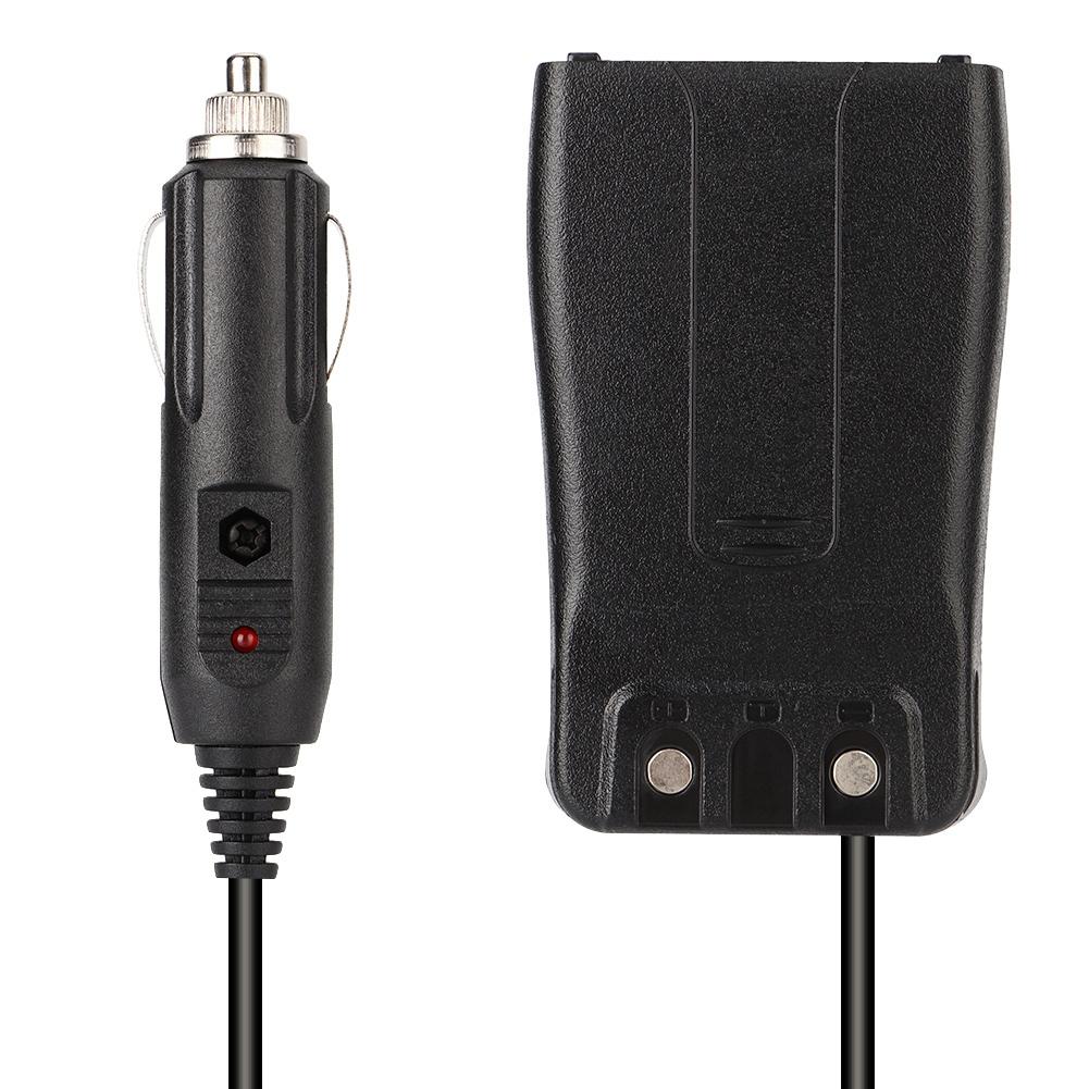12V Car Radio Battery Eliminator with Charger Adapter for Baofeng BF 666S 777s 888s